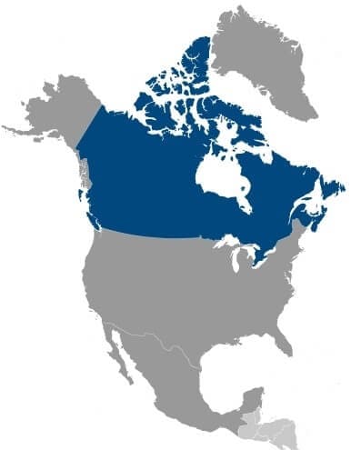 Map of Canada