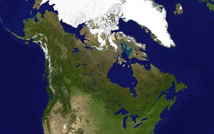 Map of Canada