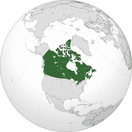 Map of Canada